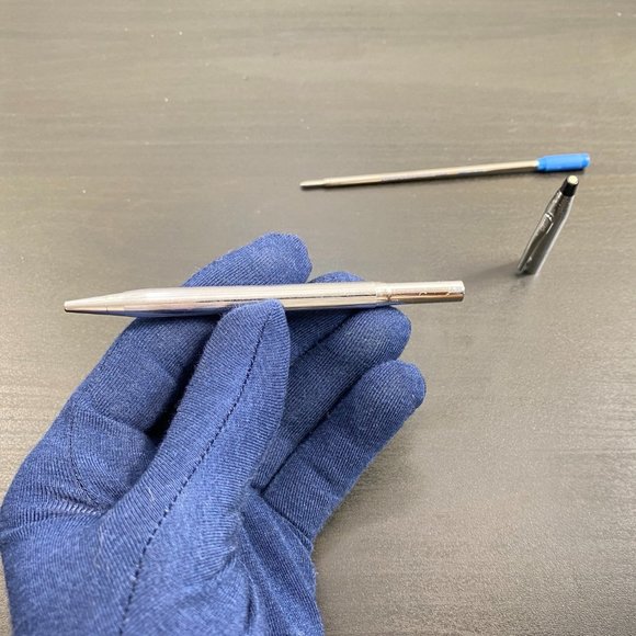 Vintage CROSS Classic Century Chrome Lustre Ballpoint Pen, Made in USA, Silver P - Picture 8 of 10